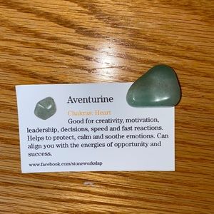 Aventurine crystal